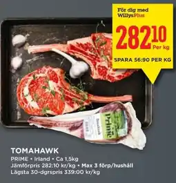 Willys Tomahawk erbjuda