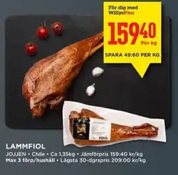 Willys Lammfiol erbjuda