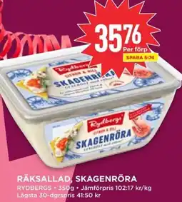 Willys RYDBERGS Räksallad, skagenröra erbjuda