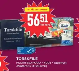 Willys Torskfilé erbjuda