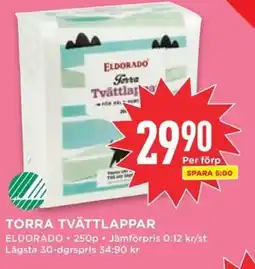 Willys ELDORADO Torra tvättlappar erbjuda