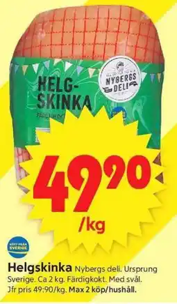 ICA Supermarket Helgskinka erbjuda