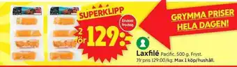 ICA Supermarket Laxfilé erbjuda