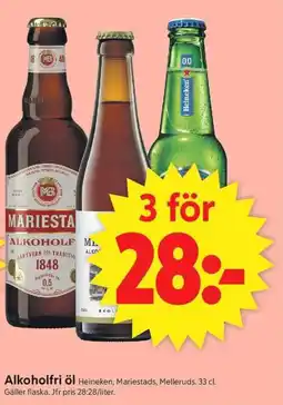 ICA Supermarket Alkoholfri öl erbjuda