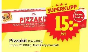 ICA Supermarket ICA Pizzakit erbjuda