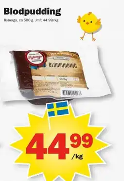 Pekås Rybergs Blodpudding erbjuda