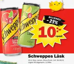 Pekås Schweppes Läsk erbjuda