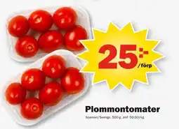Pekås Plommontomater erbjuda