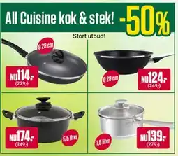 ÖoB All Cuisine kok & stek! erbjuda