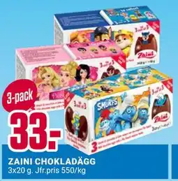ÖoB ZAINI CHOKLADÄGG erbjuda