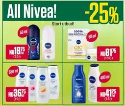 ÖoB All Nivea! erbjuda