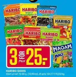 ÖoB HARIBO GODIS erbjuda