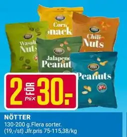 ÖoB NÖTTER erbjuda