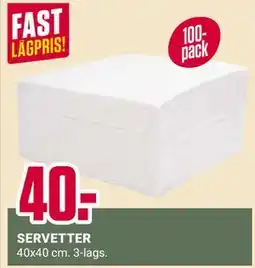 ÖoB SERVETTER erbjuda