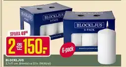 ÖoB BLOCKLJUS erbjuda