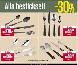ÖoB Alla bestickset! erbjuda