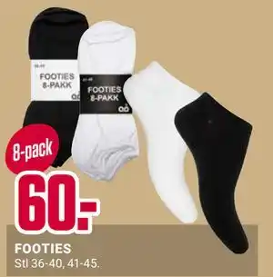 ÖoB FOOTIES erbjuda