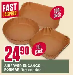 ÖoB AIRFRYER ENGÅNGSFORMAR erbjuda