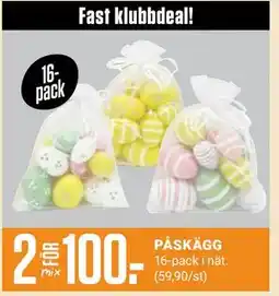 ÖoB PÅSKÄGG, Medlemspris erbjuda