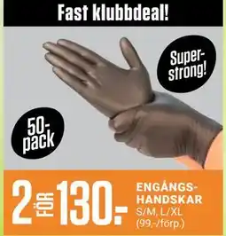 ÖoB ENGÅNGSHANDSKAR, Medlemspris erbjuda