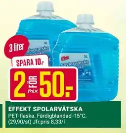 ÖoB EFFEKT SPOLARVÄTSKA erbjuda