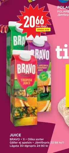 Willys Hemma JUICE erbjuda