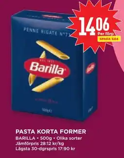 Willys Hemma PASTA KORTA FORMER erbjuda