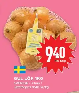 Willys Hemma GUL LÖK 1KG erbjuda