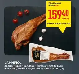 Willys LAMMFIOL, Medlemspris erbjuda