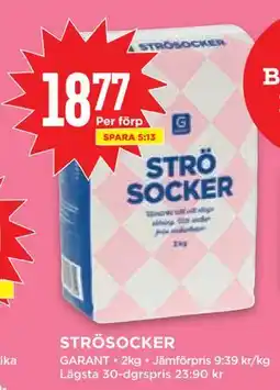 Willys STRÖSOCKER erbjuda