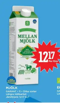 Willys MJÖLK erbjuda