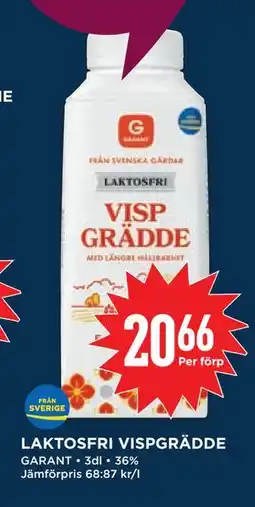 Willys LAKTOSFRI VISPGRÄDDE erbjuda