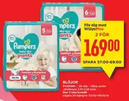 Willys BLÖJOR, Medlemspris erbjuda