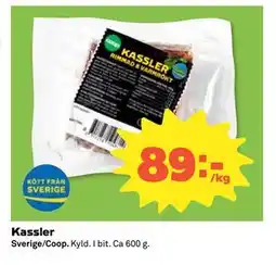 Coop Daglivs Kassler erbjuda