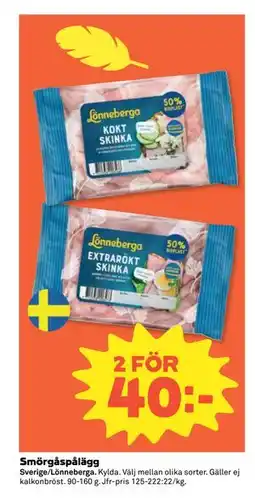 Coop Daglivs Smörgåspålägg erbjuda
