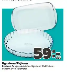 Coop Daglivs Ugnsform/Pajform erbjuda