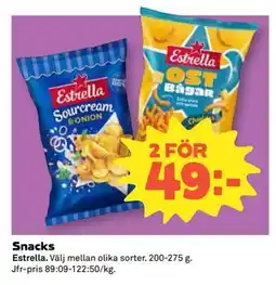 Coop Daglivs Snacks erbjuda