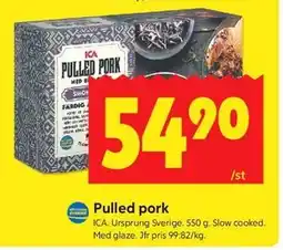 ICA Kvantum Pulled pork erbjuda