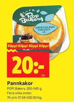 ICA Kvantum Pannkakor erbjuda