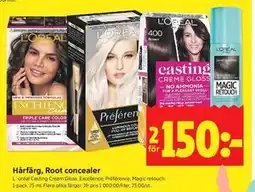 ICA Kvantum Hårfärg, Root concealer erbjuda