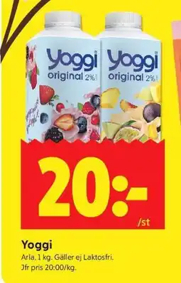 ICA Kvantum Yoggi erbjuda