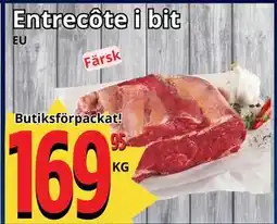 Supergrossen Entrecôte erbjuda