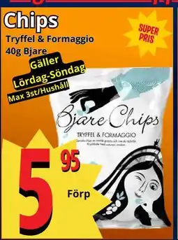 Supergrossen Chips erbjuda