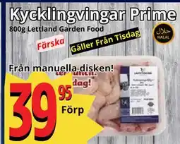 Supergrossen Kycklingvingar Prime erbjuda