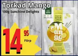 Supergrossen Torkad Mango erbjuda