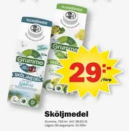Pekås Sköljmedel erbjuda