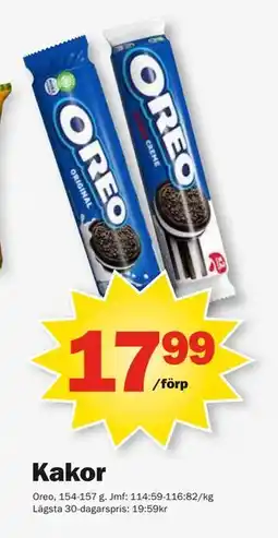 Pekås Kakor erbjuda