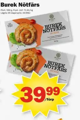 Pekås Burek Nötfärs erbjuda