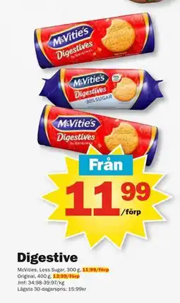 Pekås Digestive erbjuda