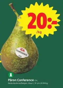 ICA Supermarket Päron conference erbjuda